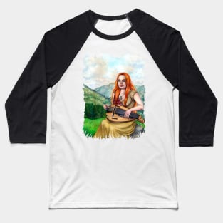 The Song Of The Mountains Baseball T-Shirt